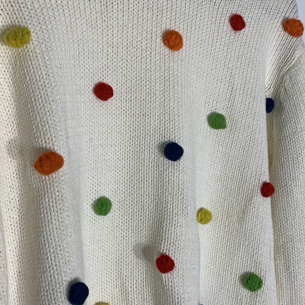 Mod cloth Pom Pom sweater size XL - Picture 6 of 9